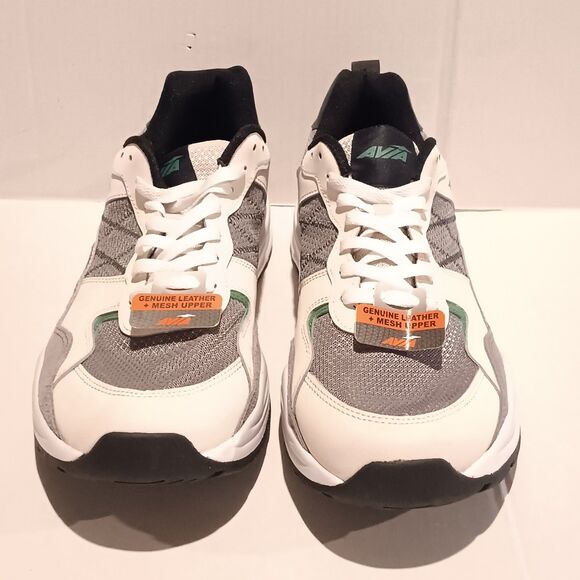 Avia Retro Walking Sneaker-Size 13-Cushioned Footbed-Leather & Mesh Upper-NEW - Picture 2 of 8